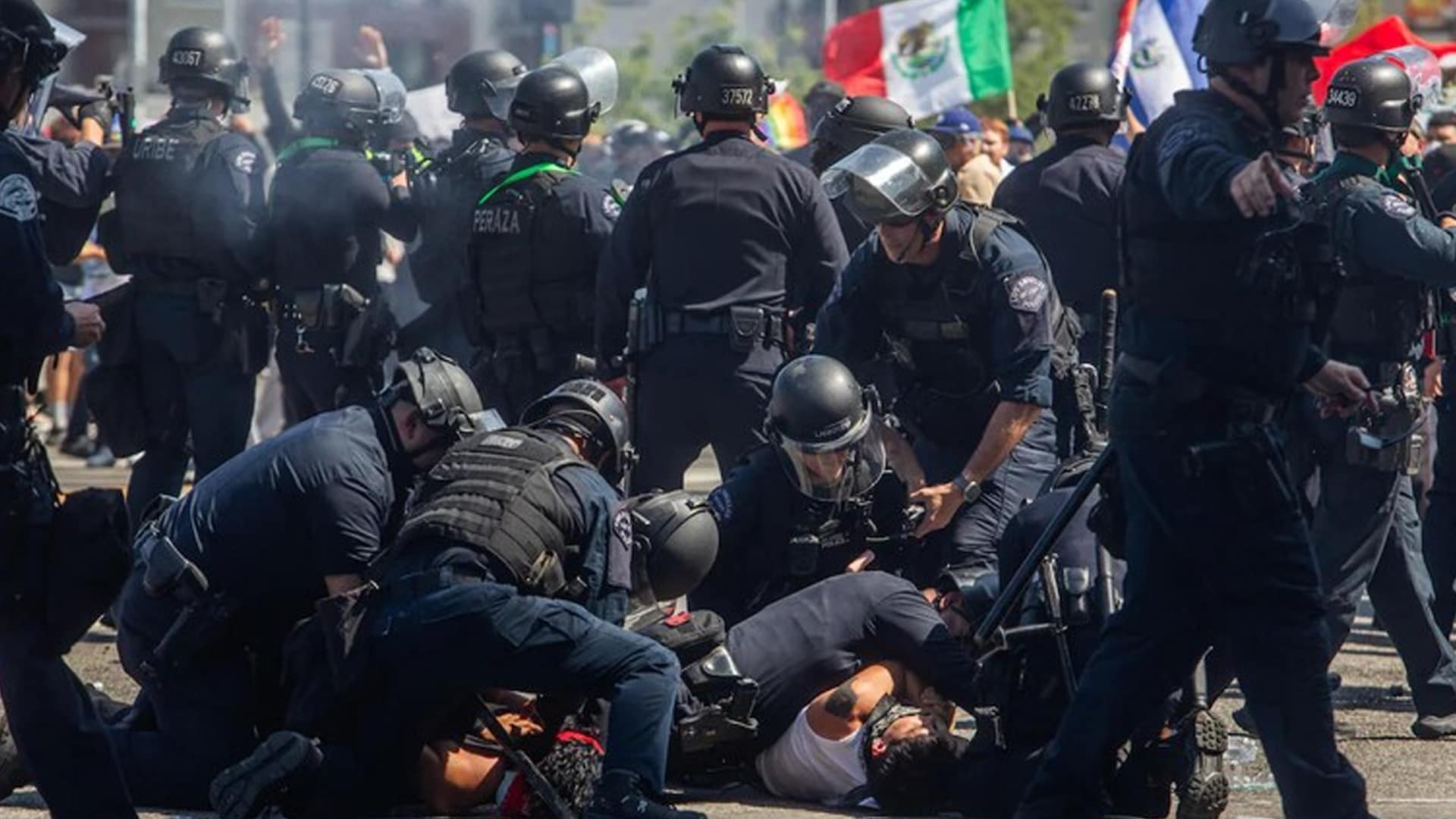 Protests Intensify In Los Angeles After Trump Deploys National Guard Troops
