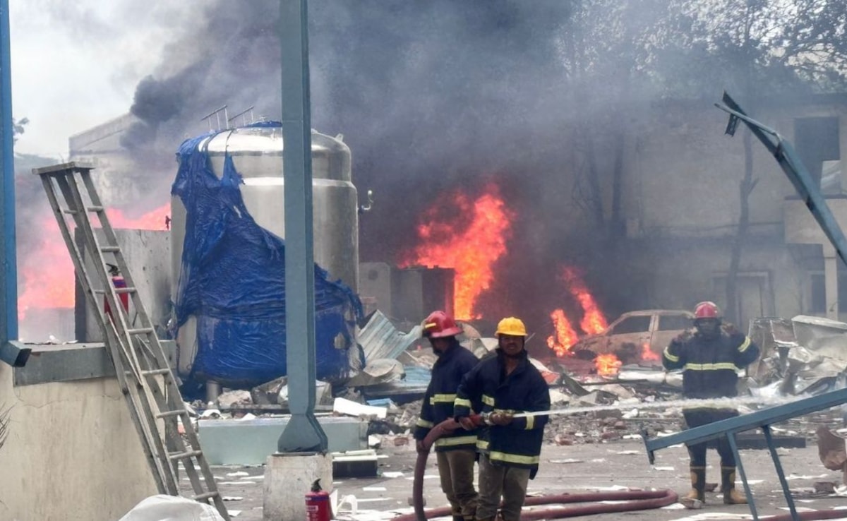12 Killed In Massive Explosion, Fire At Chemical Factory In Telangana