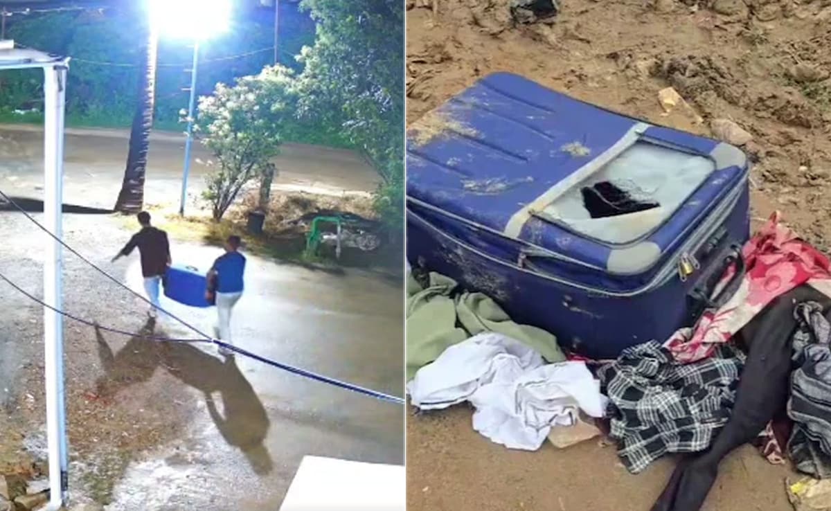 On CCTV, 2 Men With Suitcase In Which Teen’s Body Was Found Near Bengaluru