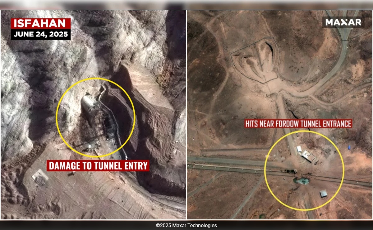 Satellite Images Support Trump’s Iran Nuke Sites “Obliterated” Claims