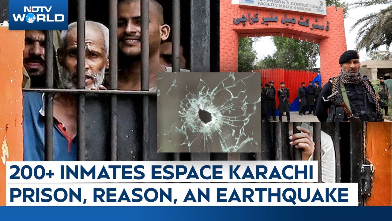 Over 100 Inmates Escape From A Pakistan Prison After An Earthquake Evacuation