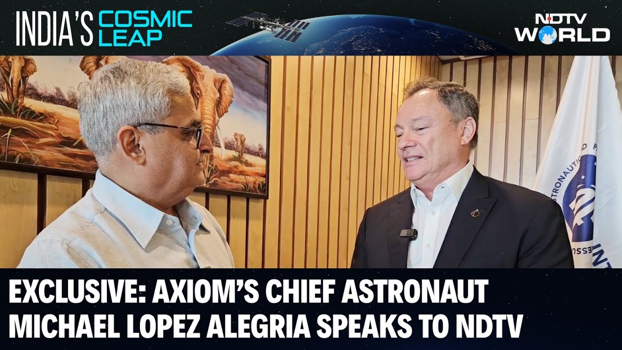India’s Cosmic Leap | NDTV Exclusive Conversation With Michael Lopez Alegria
