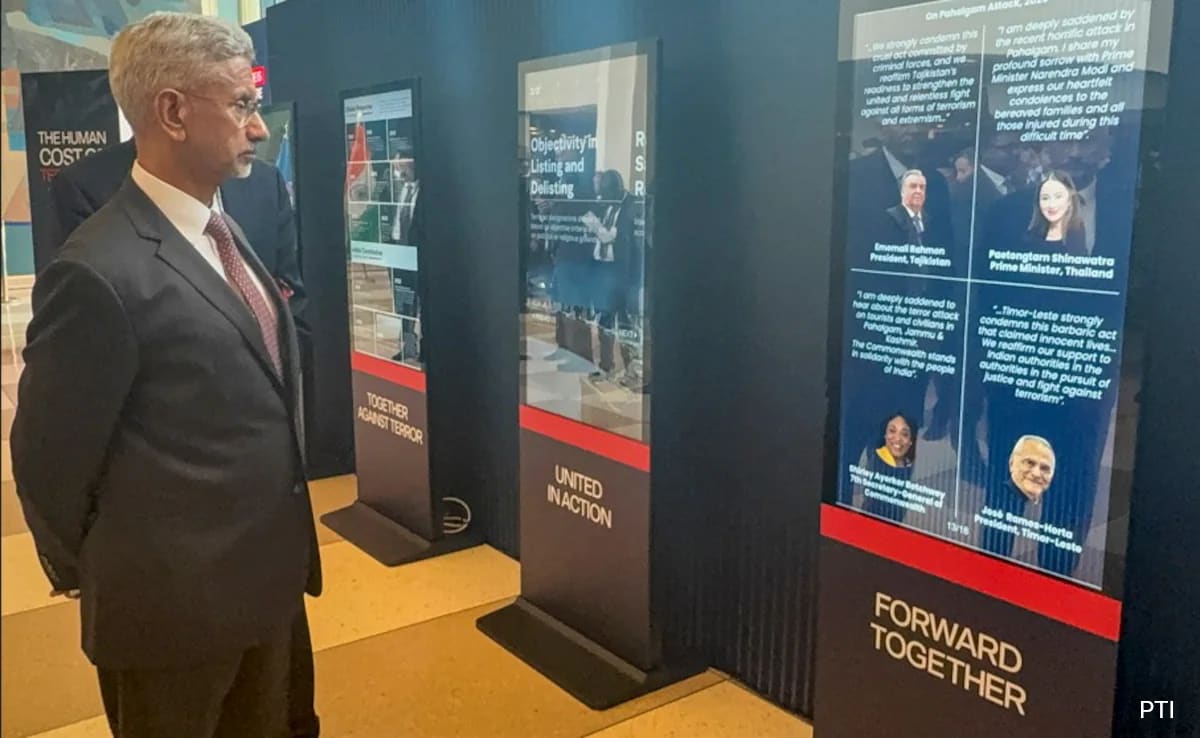 “When Terrorism Is Supported By State Against…”: S Jaishankar At UN