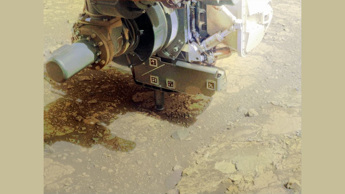 NASA’s Perseverance Rover Investigates Strange Martian Rock
