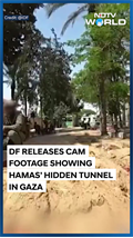 On Camera: Israel Claims To Have Found Hamas Tunnel Under Key Gaza Hospital