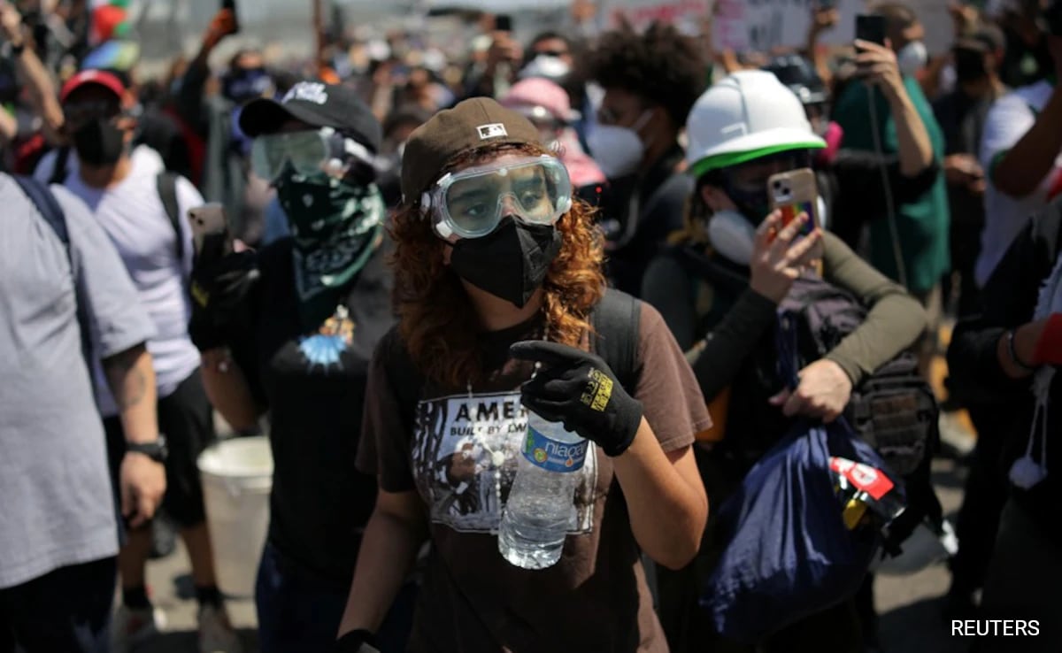 “Arrest People In Masks”: Trump’s New Mandate As Los Angeles Burns