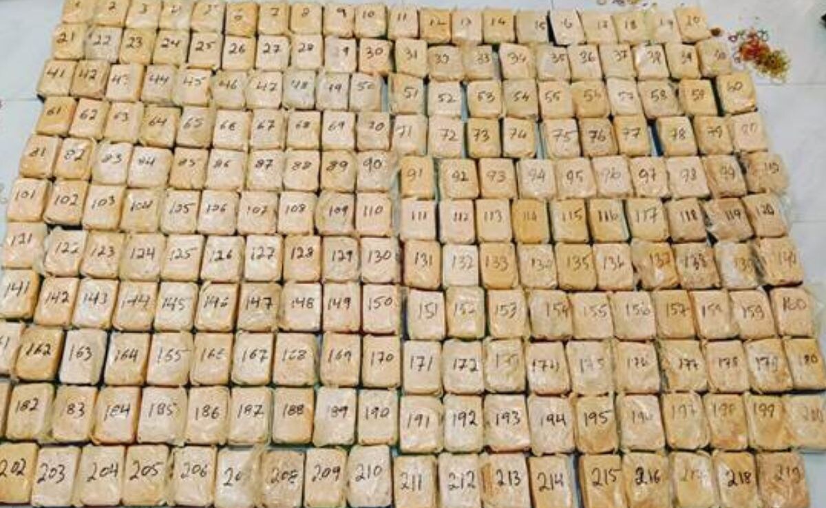 Massive Drug Bust Worth Over Rs 55 Crore In Manipur’s Churachandpur