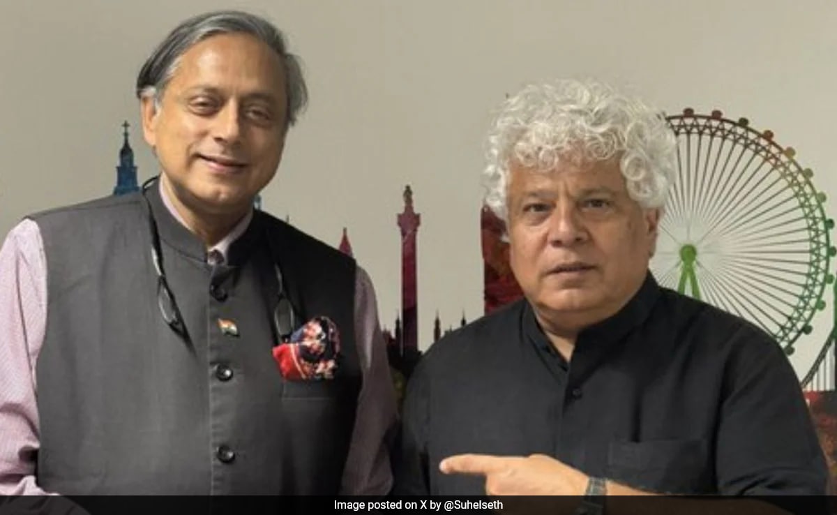 Shashi Tharoor’s “Conderning” Reply To Suhel Seth Is Viral