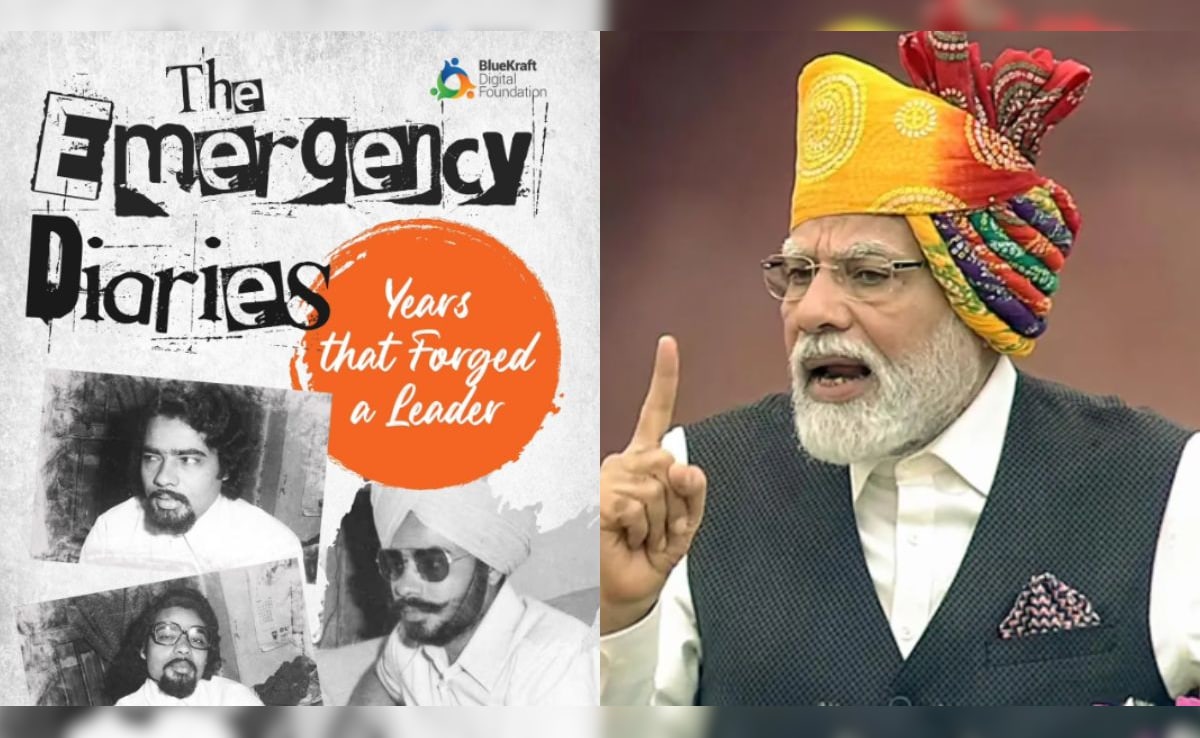 “I Was Young RSS Pracharak”: PM Introduces Book On His Emergency Journey