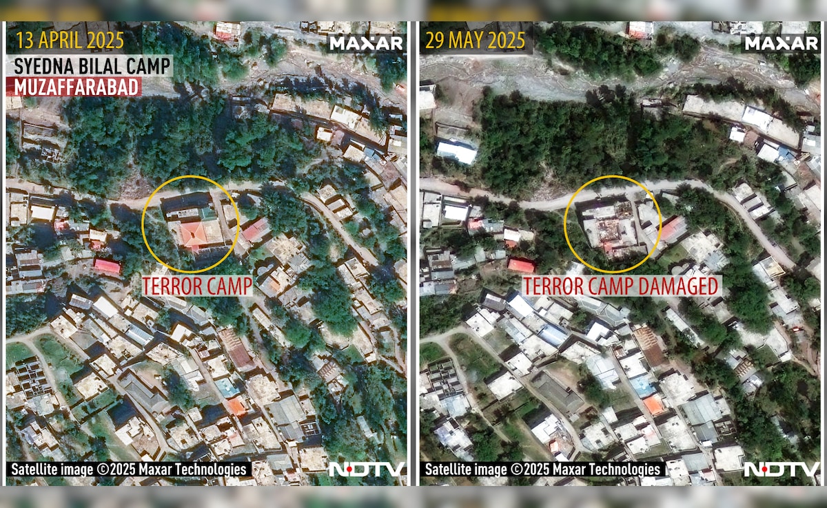 Exclusive: New Satellite Pics Show India’s Attack Split Pak Terror Camps Into Half