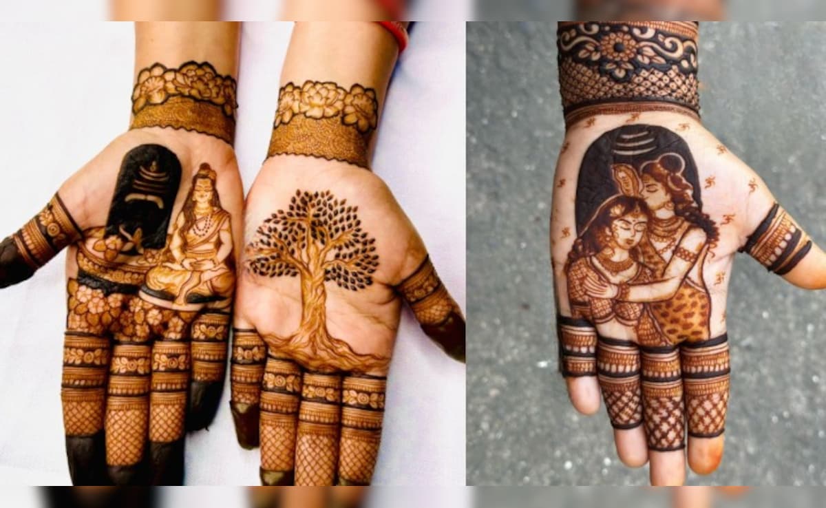 Sawan Mehndi Design: सावन में हाथों पर लगाएं ये ट्रेंडी मेहंदी डिजाइन, यहां देखें लेटेस्ट और खूबसूरत डिजाइन्स की Photos
