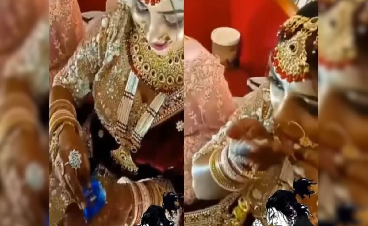 शादी वाले दिन भी गुटखा खाते दिखी दुल्हन, वीडियो देख लोग बोले- दीदी आज तो छोड़ देतीं