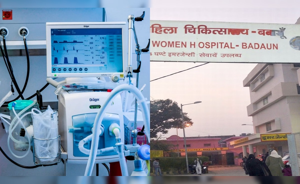 वेंटिलेटर के इंतजार में टूट गई चार मासूम सांसें: बदायूं अस्पताल  12 घंटे में 4 नवजातों की मौत