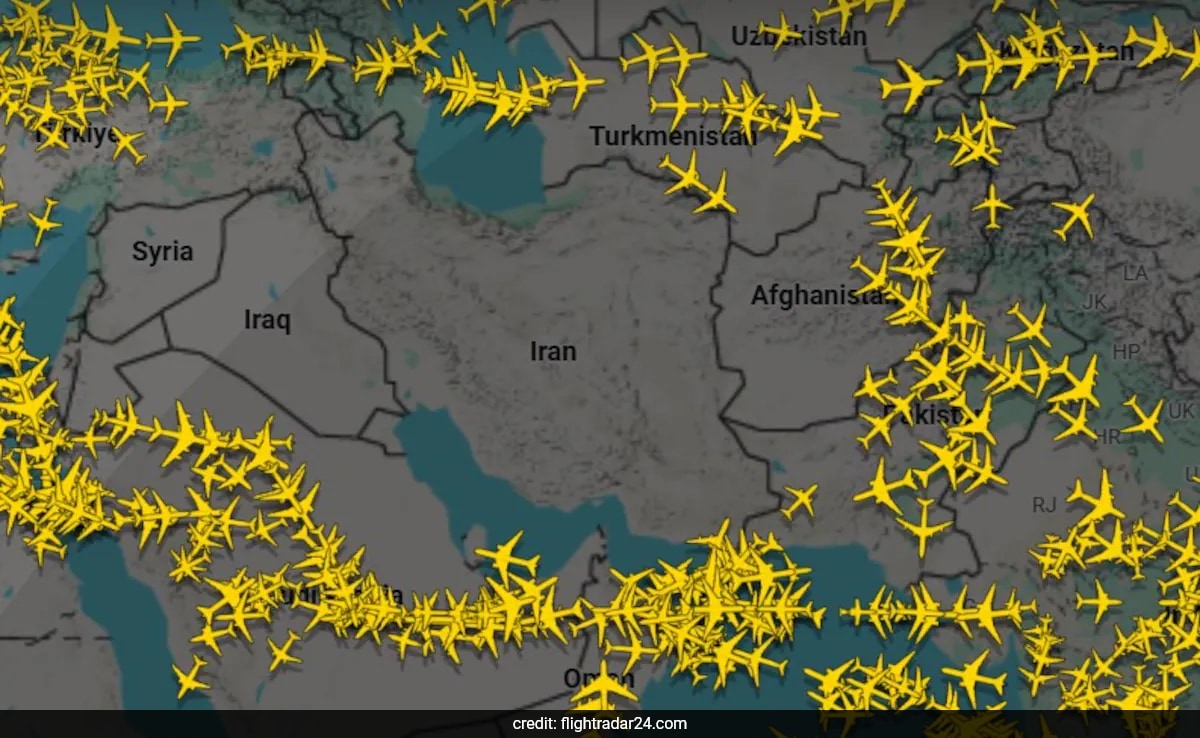 Multiple Global Airlines Disrupted As Middle East Tensions Rise