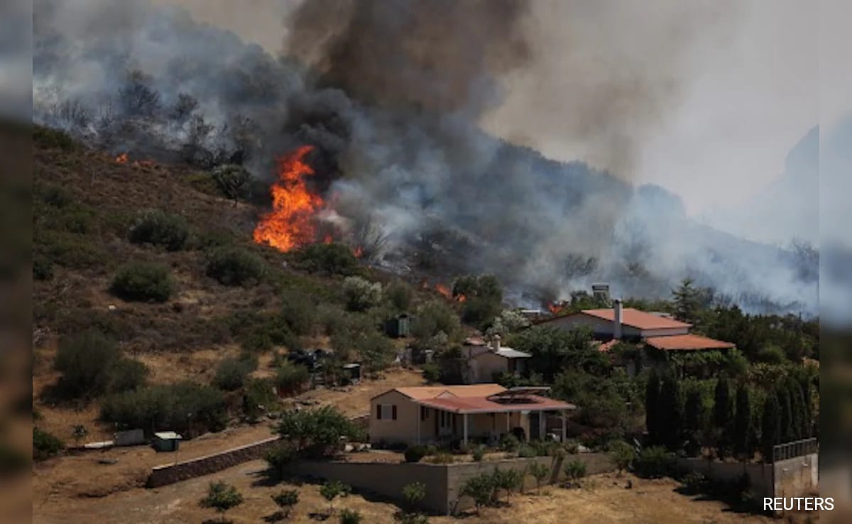 Severe Heat Waves Hit Southern Europe, Greece On High Wildfire Alert