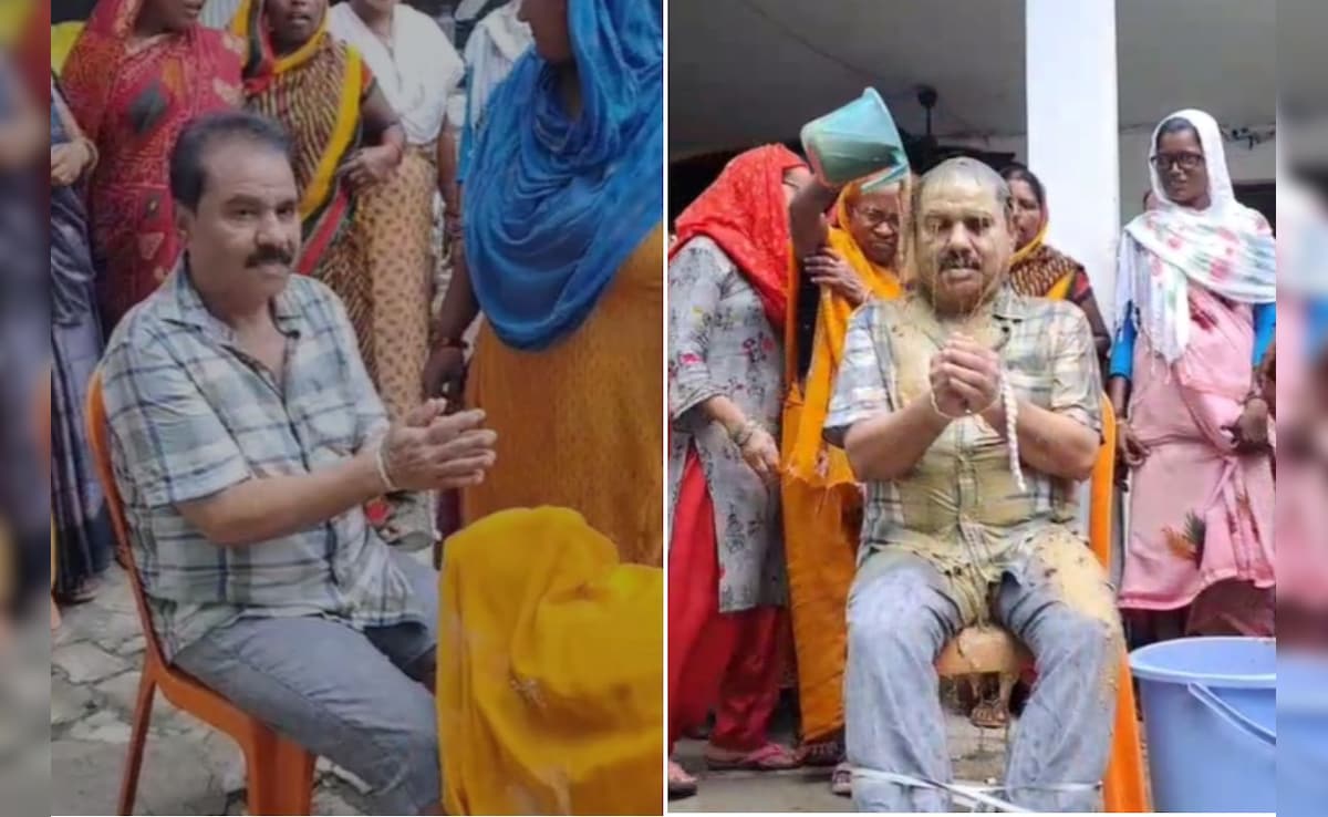 महिलाओं ने BJP नेता के हाथ-पैर बांधे, फिर कीचड़ और गंदे पानी ने नहलाया, वजह जान रह जाएंगे दंग