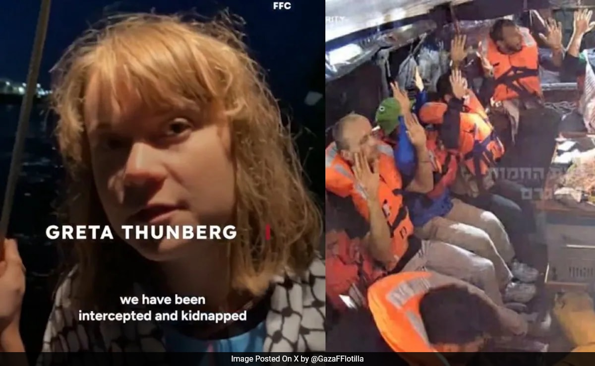 “If You See This…”: Greta Thunberg’s Last Video Before Israel Stops Ship