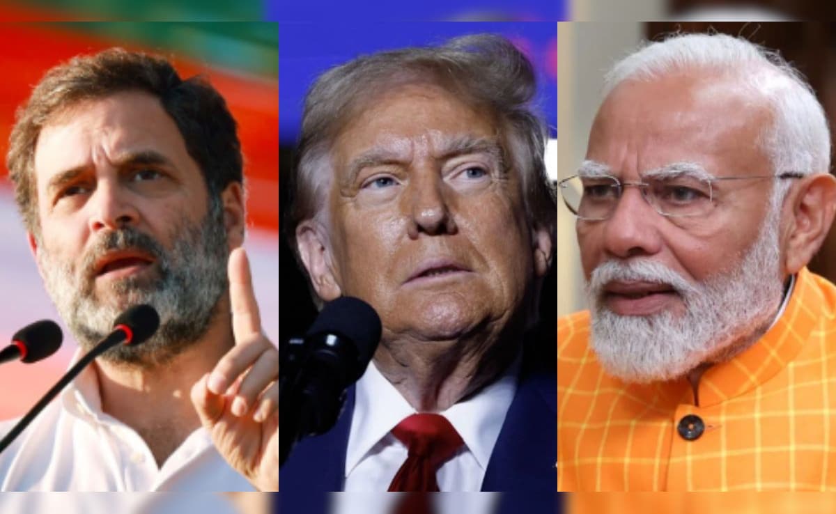 Rahul Gandhi’s Endorsement Of Trump’s “Dead Economy” Remark Backfires