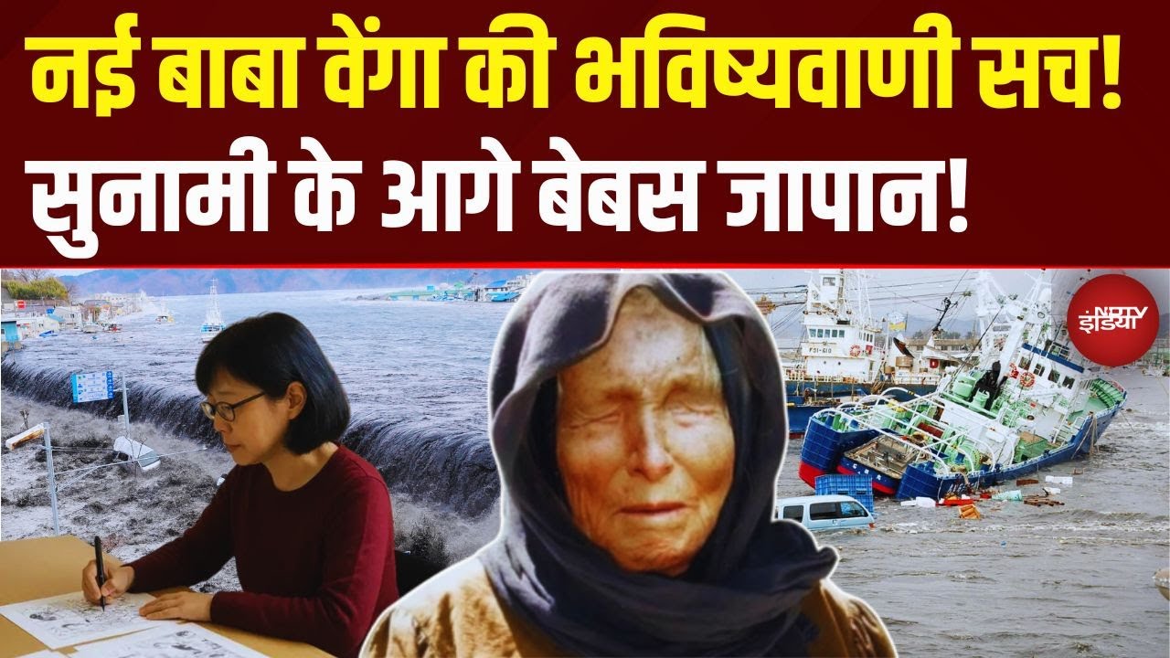 Japan Tsunami Update: Japani Baba Vanga की भविष्यवाणी सच! सुनामी के आगे बेबस जापान! | Ryo Tatsuki