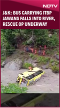 ITBP Bus Carrying Jawans Falls Into Sindh River In J&K’s Ganderbal