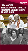 “My Mother Sonia Gandhi’s Tears…”: Priyanka Gandhi Snaps At Amit Shah