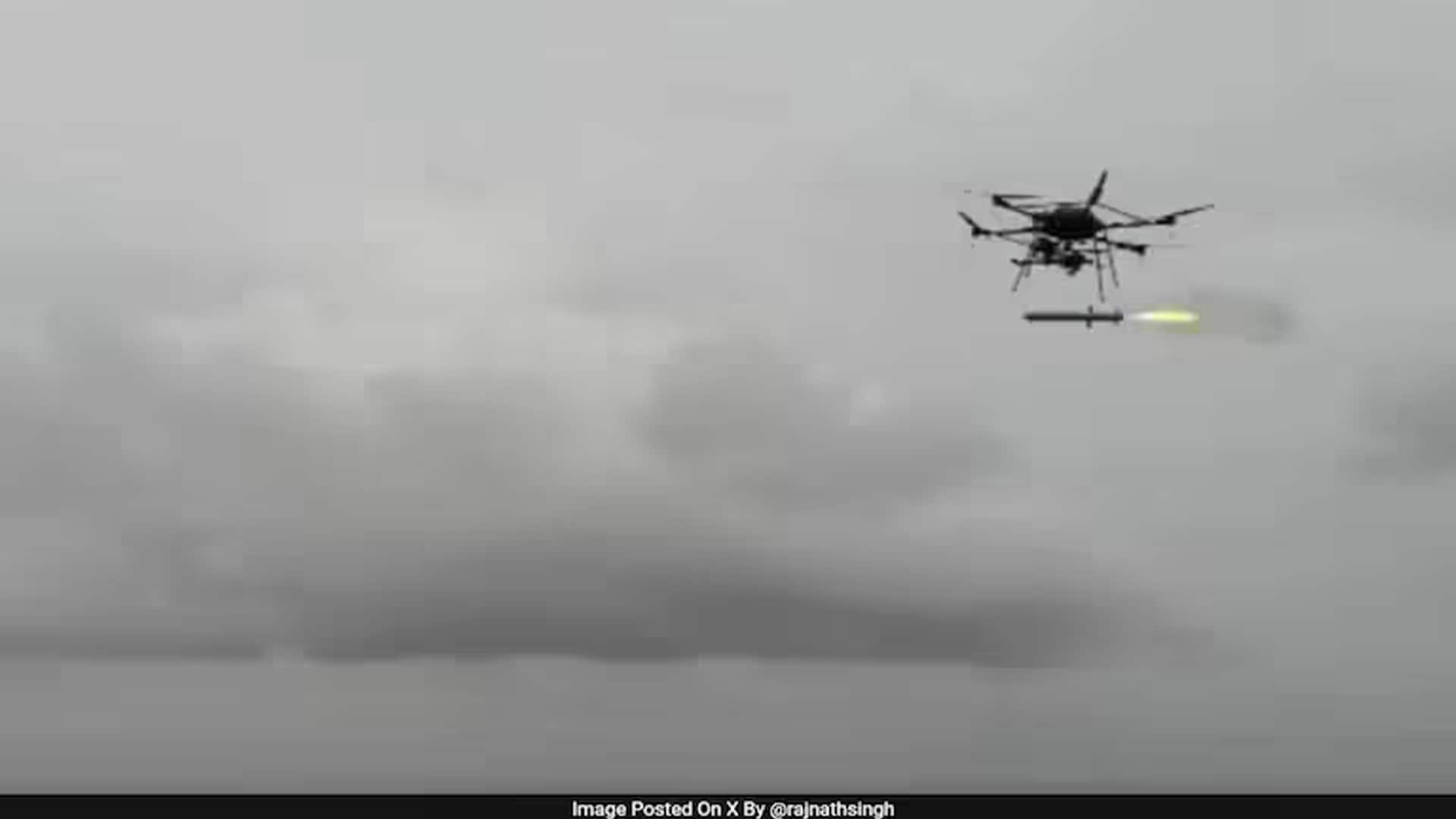 Missile Launched From A Drone: Major Boost To India’s Military Capabilities
