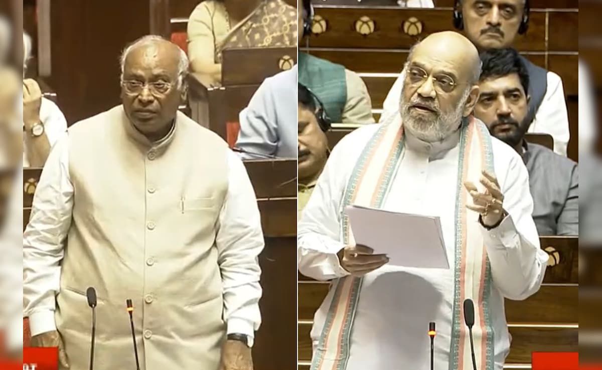 खड़े हुए और फिर वॉकआउट… जब राज्यसभा में ऑपरेशन सिंदूर पर हुआ अमित शाह Vs खरगे