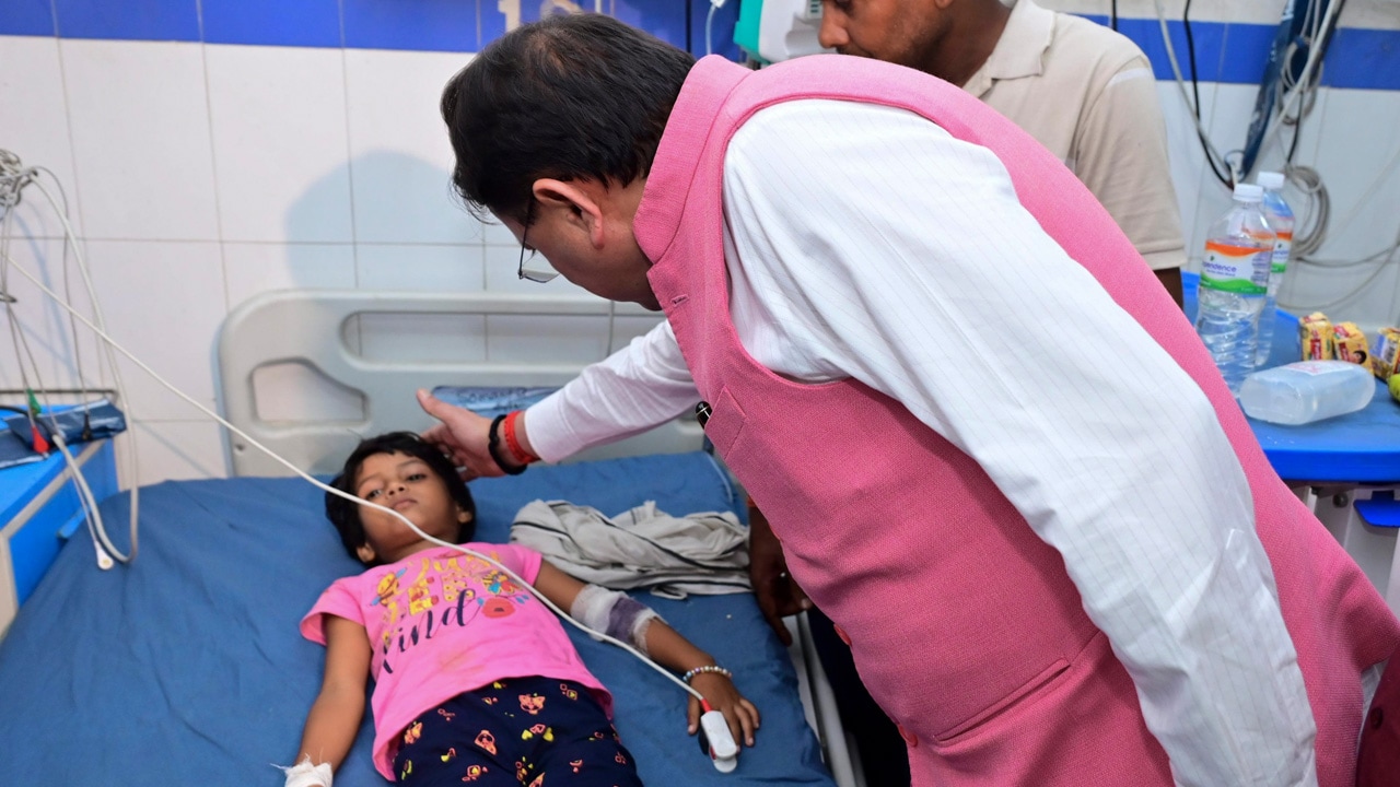 Haridwar Temple Stampede: Chief Minister Dhami Visits Injured In Hospital