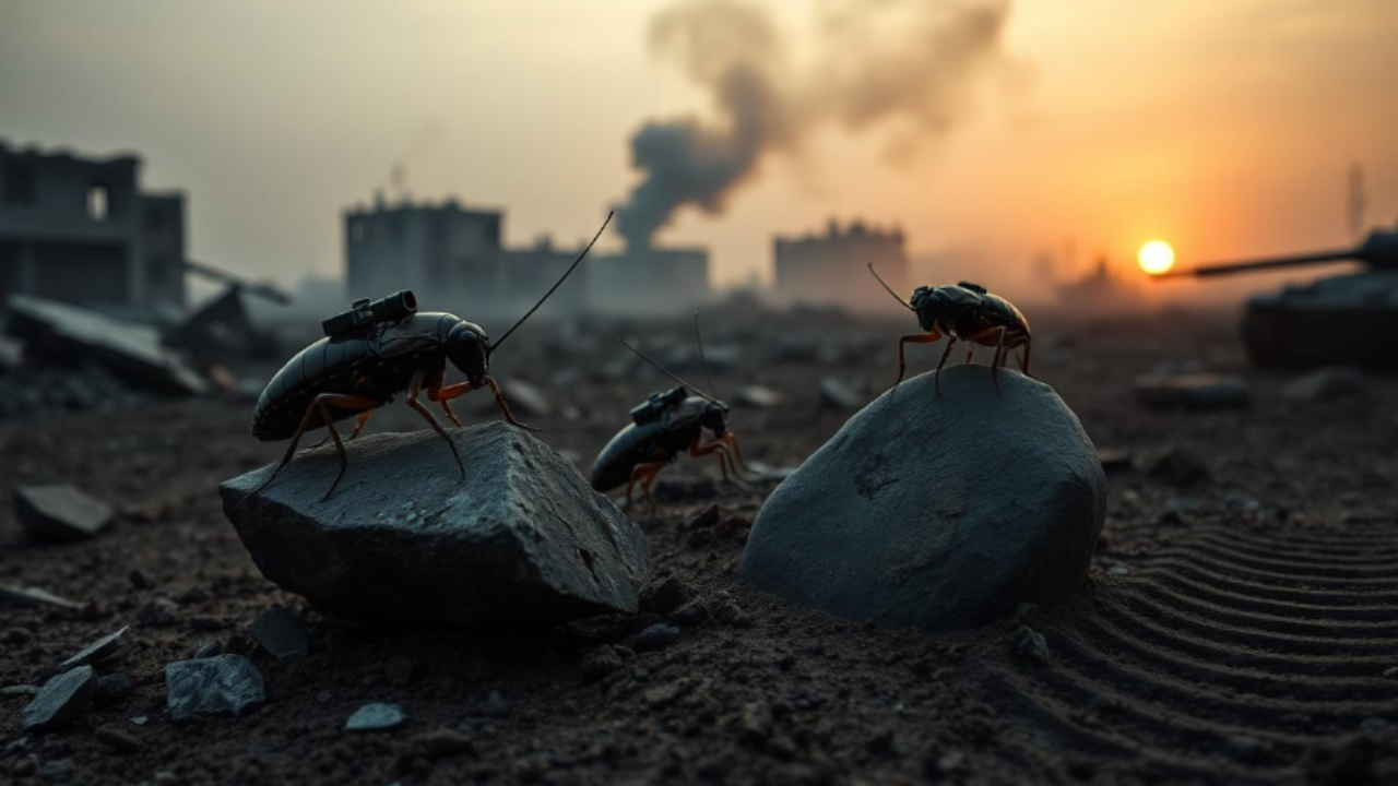 Cockroaches in uniform: Germany’s warfare plan gets full sci-fi; Bio-Robots and AI in Focus