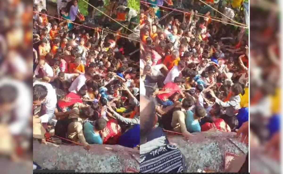 पीछे जाओ पीछे… मनसा देवी मंदिर भगदड़ का VIDEO आया सामने, जान बचाने के लिए एक दूसरे पर चढ़ते दिखे श्रद्धालु