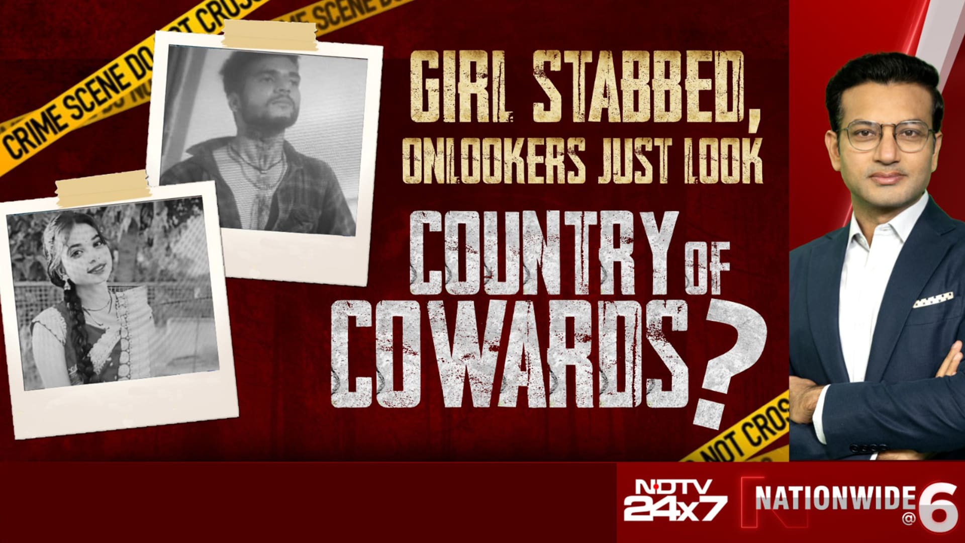 Girl Stabbed, Onlookers Just Look: Country Of Cowrads?