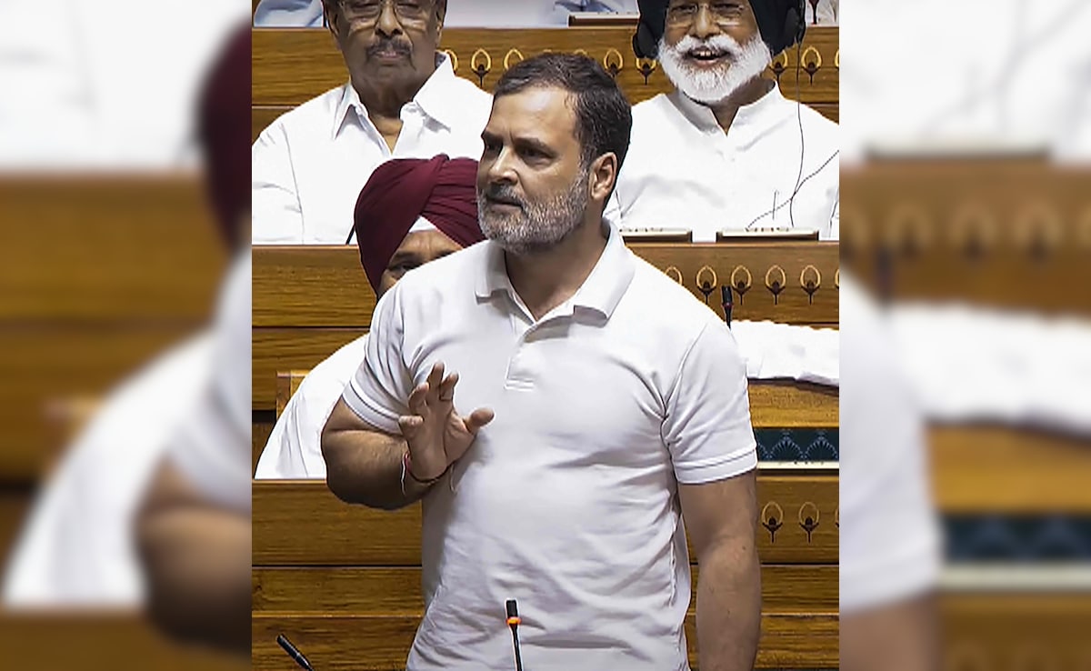 Rahul Gandhi Rakes Government Over Donald Trump’s Lunch With Pak Army Chief