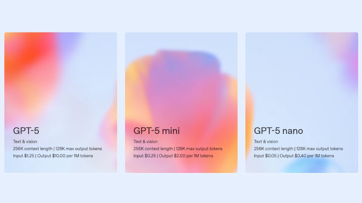Yes, GPT-5 Is Free… Unless You Need It to Work Harder: From Plus & Pro To Mini & Nano, All Price Details