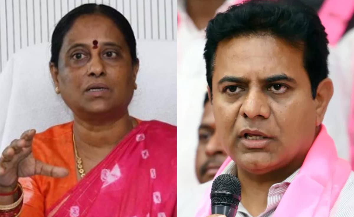 Telangana Minister Konda Surekha To Face Criminal Charges In Ex-Minister KTR Defamation Case
