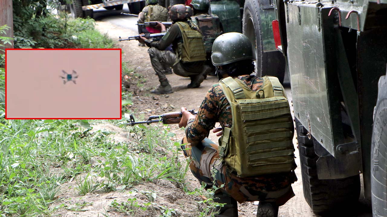 Kulgam Encounter: Drone Drops Grenade On Terrorists, Army Uses Quadcopter In Encounter