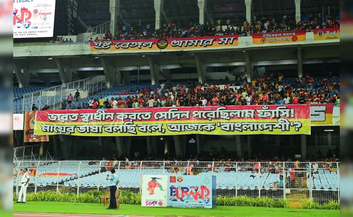 Why Kolkata Football Match Banner Is Viral Amid ‘Bangladeshi Language’ Row