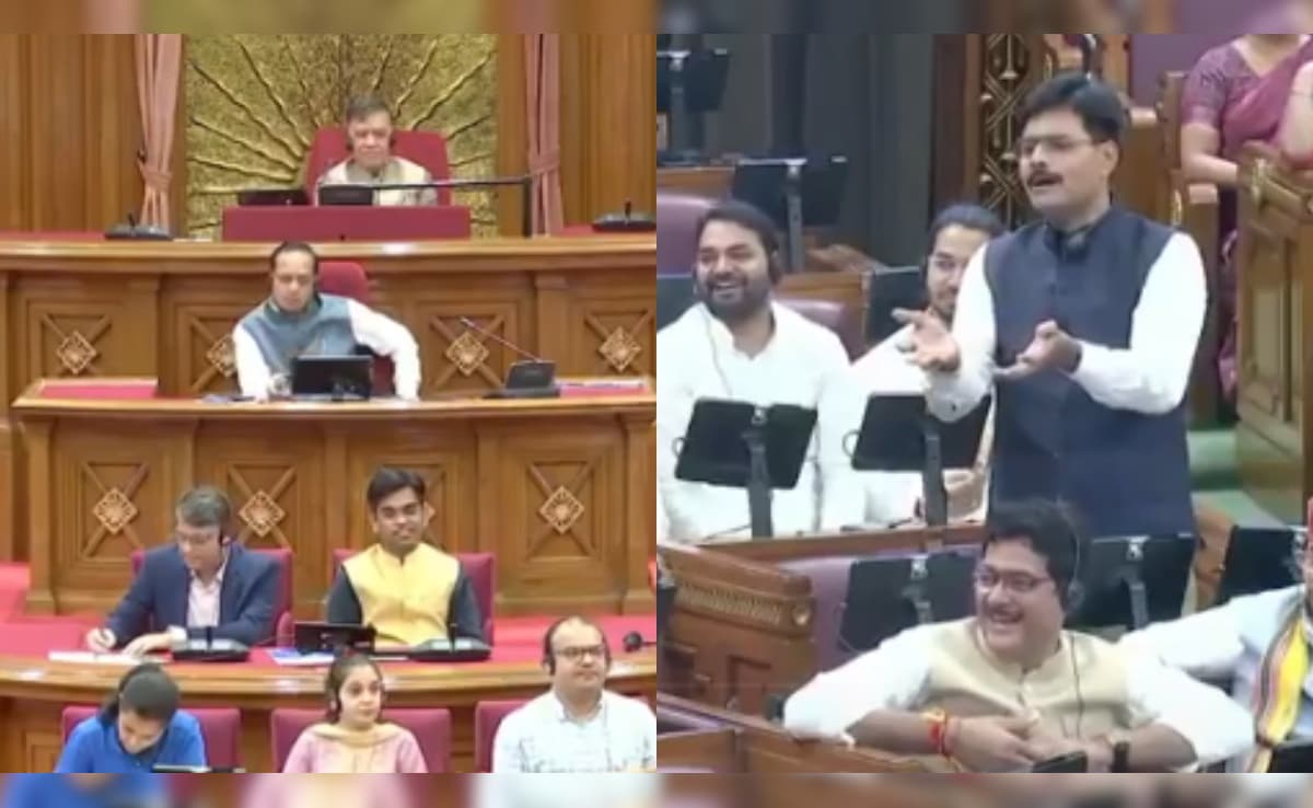 AI क्लास में विधायक अभय सिंह के अजीब सवाल, यूपी विधानसभा में गूंजे ठहाके,  देखिए VIDEO