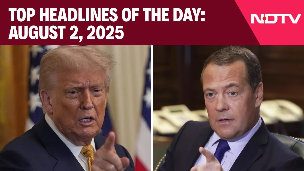 After Putin Aide Medvedev’s ‘Dead Hand’ Threat | Top Headlines Of August 2, 2025