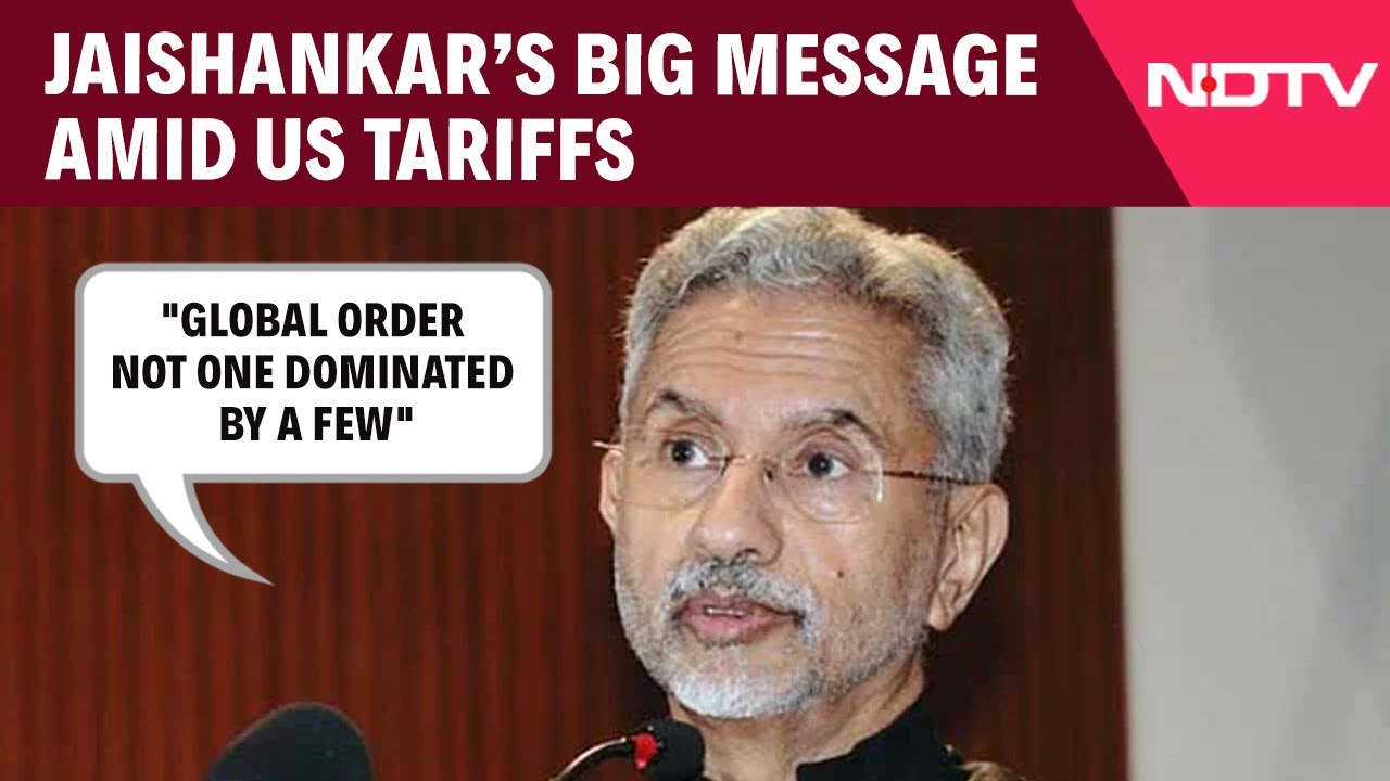S Jaishankar’s Big Message Amid US Tariff Concerns, Russia Oil Pressure