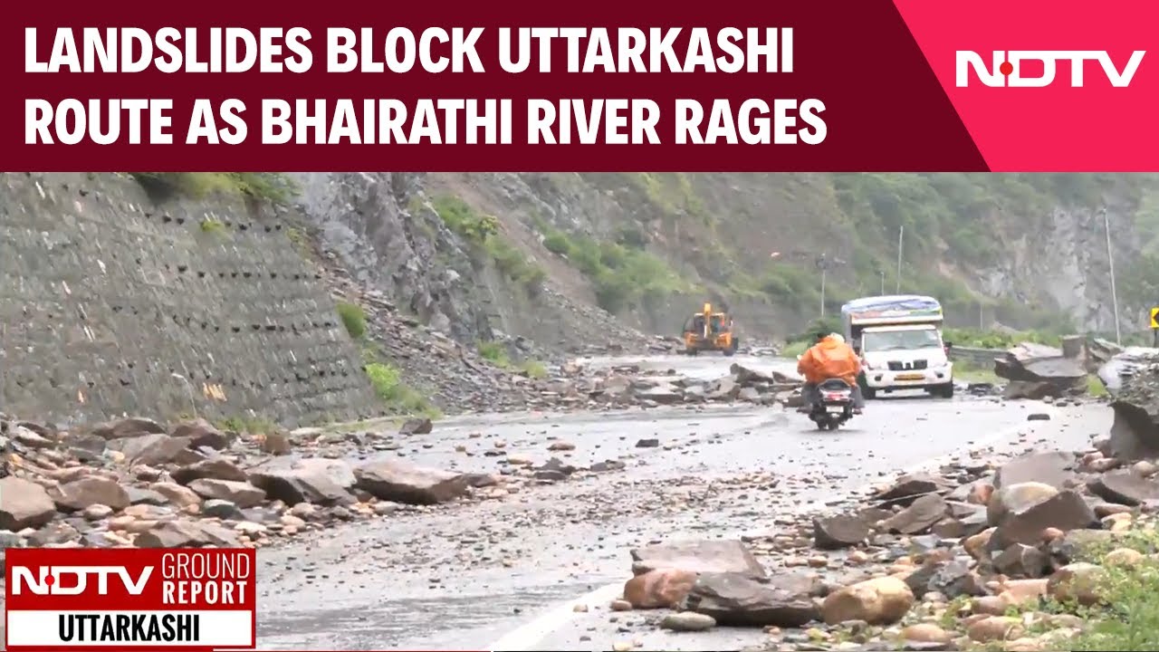 Uttarakhand Cloudburst Ground Report: Landslides Block Uttarkashi Route As Bhairathi River Rages