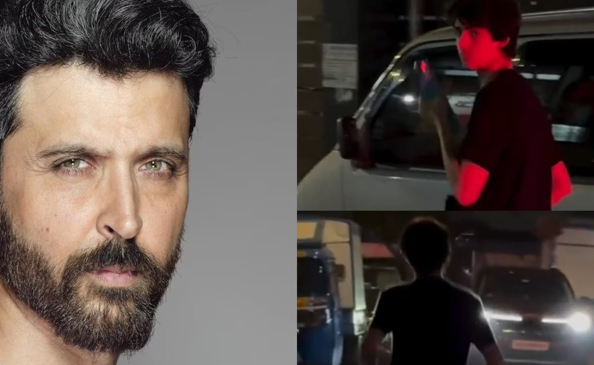Hrithik Roshan’s 17-Year-Old Son Hridaan Runs To Avoid Paps. Internet Schools Them, “This Should Be A Crime”