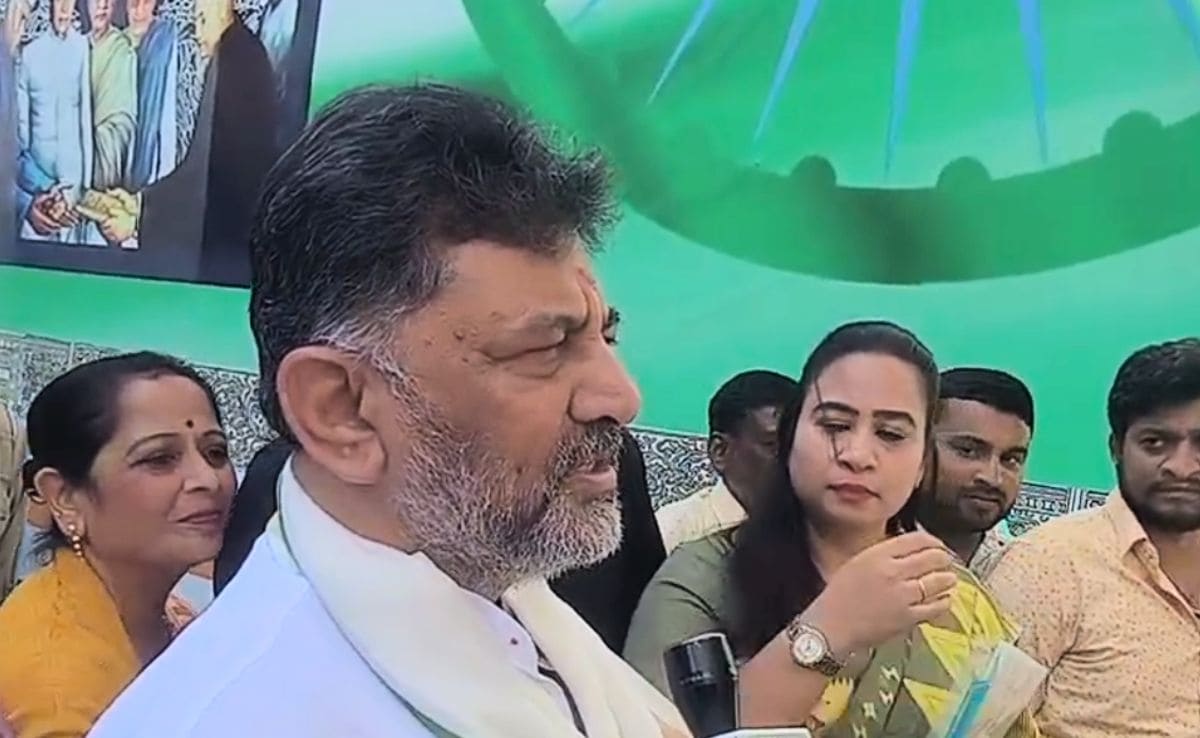 “Some Don’t Agree To Share Power”: DK Shivakumar At Congress Event In Delhi
