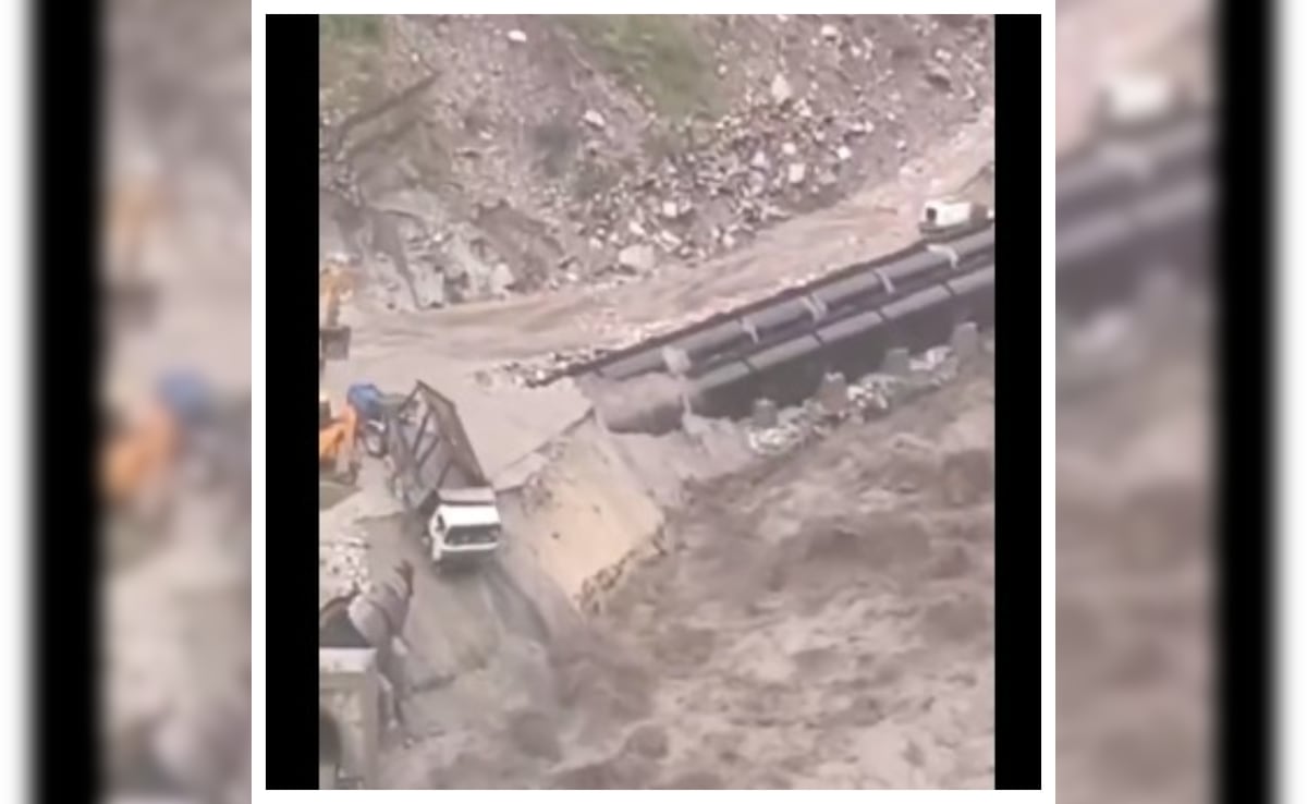 Video Captures Collapse Of Malana Hydro Project’s Cofferdam In Himachal Pradesh