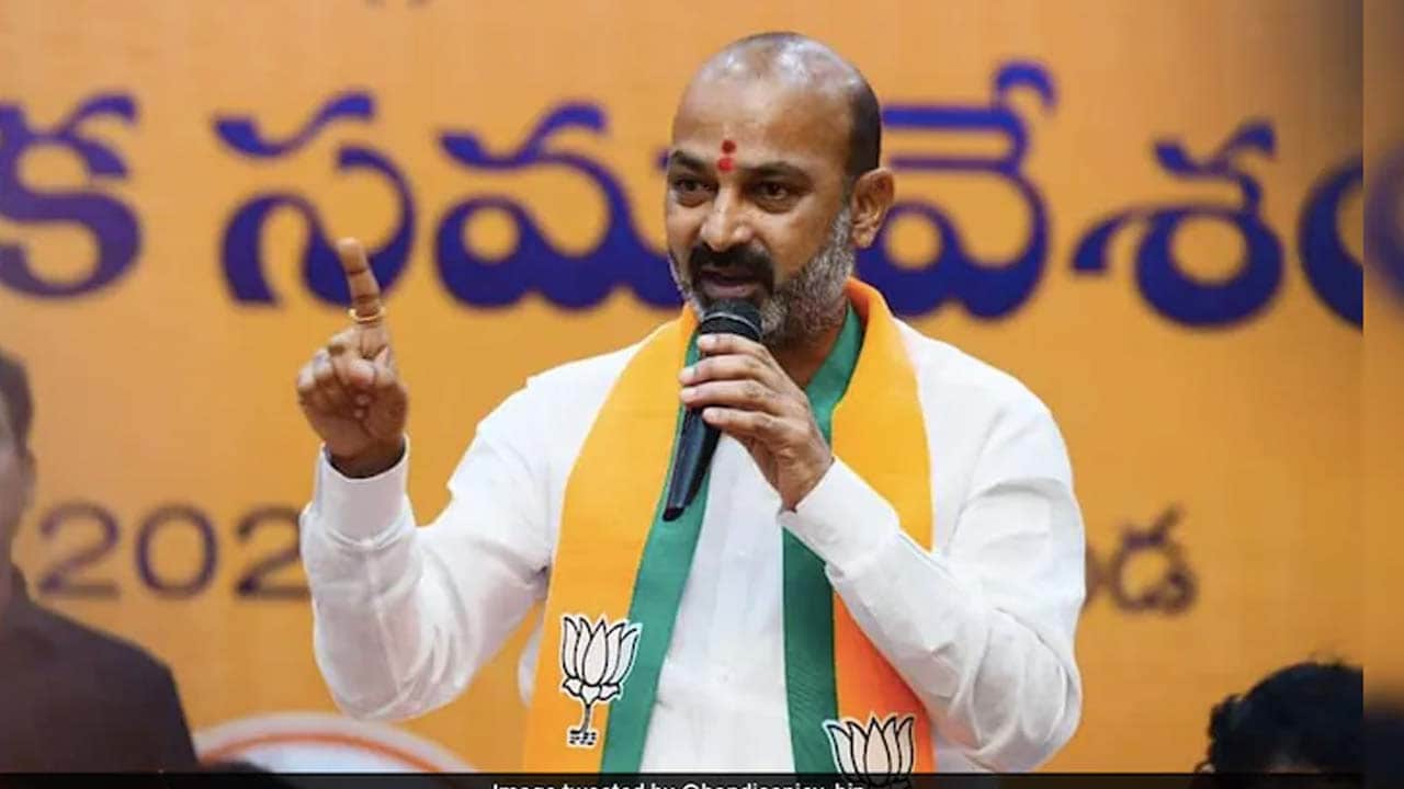 Phone Tapping Case: Union Minister Bandi Sanjay Kumar Joins Probe As Witness