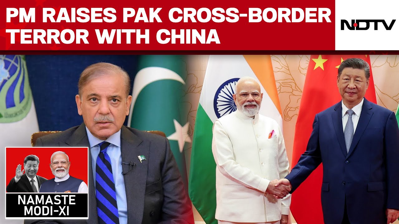 India Pakistan News | PM Modi Raises Pak Cross-Border Terror With China, Xi Extends Support To India