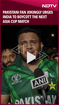 Pakistani Fan Jokingly Urges India To Boycott The Next Asia Cup Match So That Pak Can Win