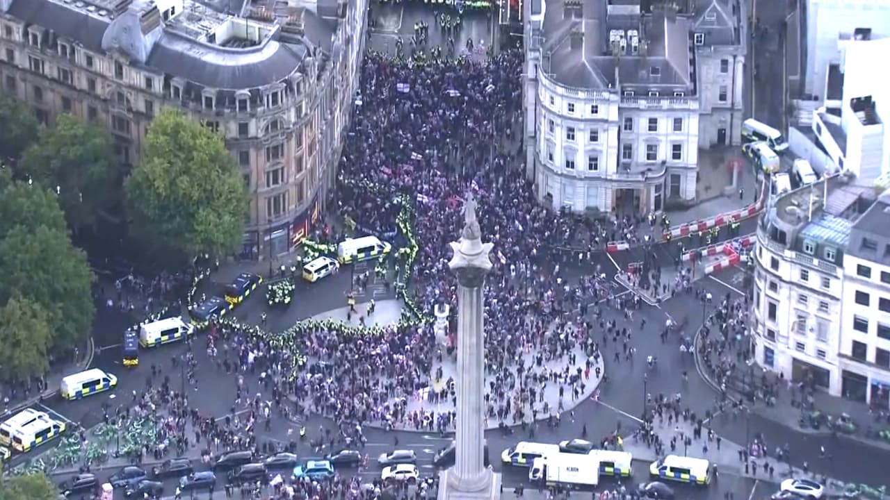 Tommy Robinson Leads Over 1 Lakh In Anti-Immigration Protest In London