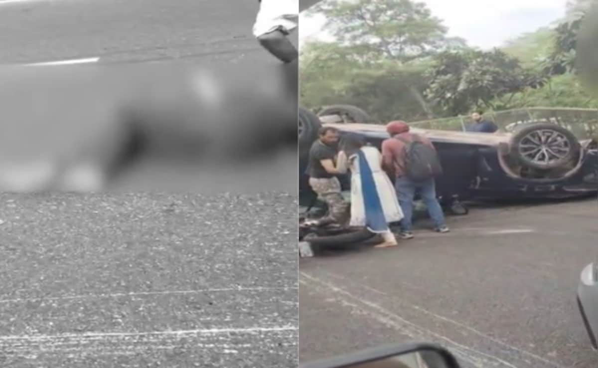 BMW Flipped Over, Victims Lying On Road: Videos Show Delhi Crash Horror