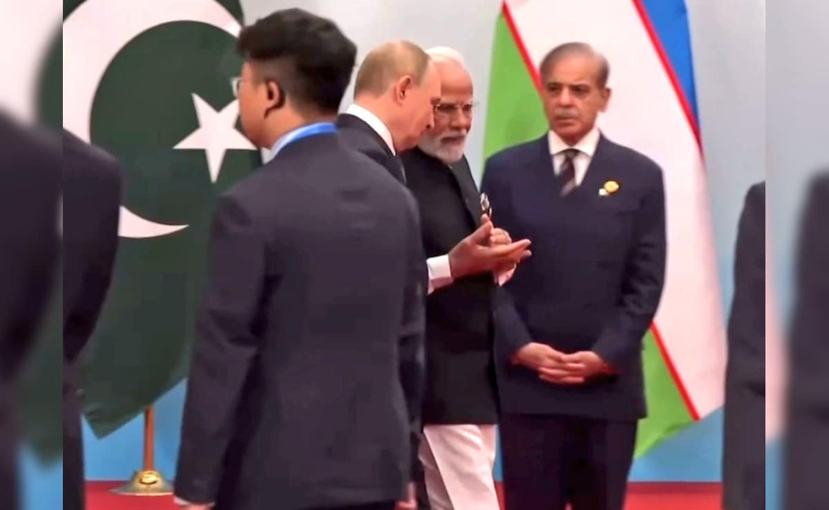 Shehbaz Sharif Snubbed? Pak PM On Sidelines As PM Modi, Putin Walk Past