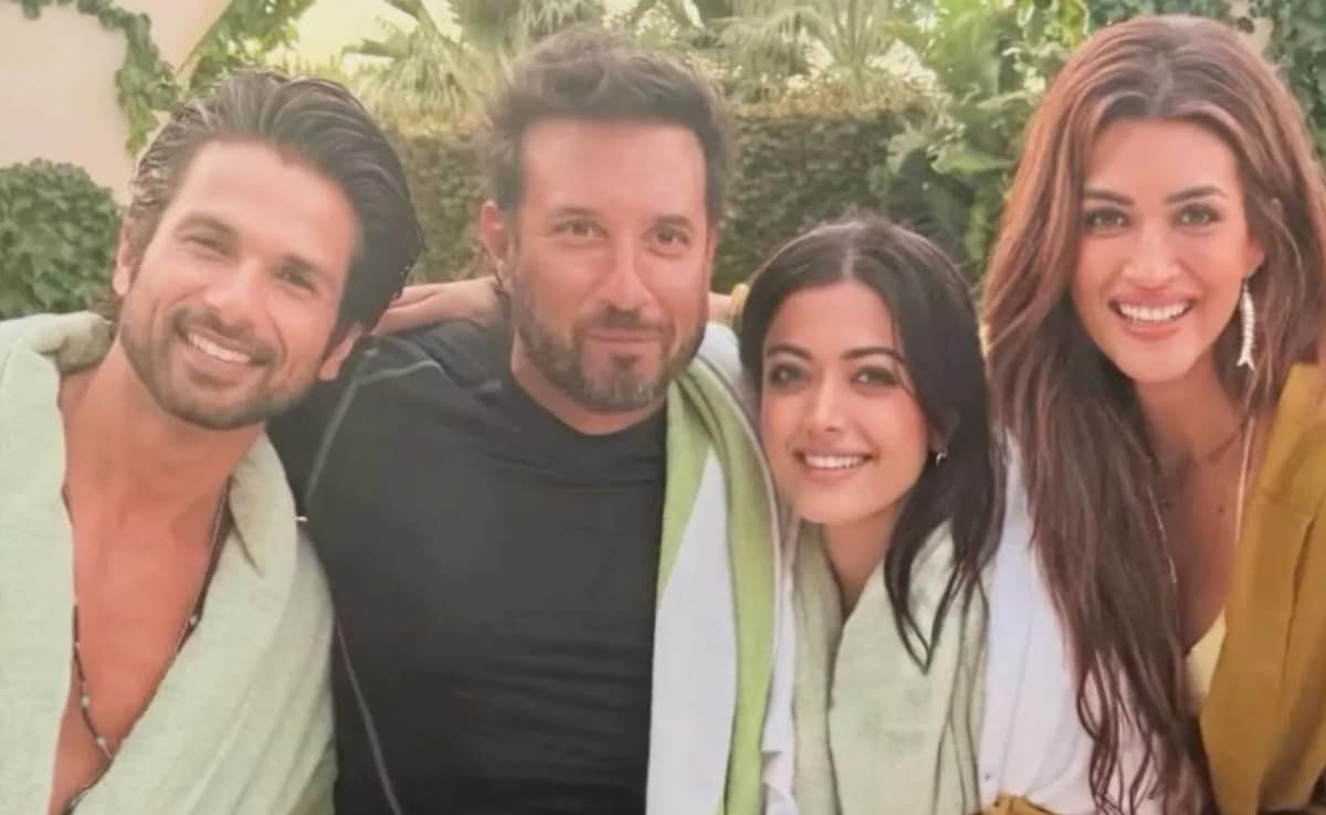 Cocktail 2: Just Kriti Sanon “Crashing” Shahid Kapoor And Rashmika Mandanna’s Pool Party In Italy